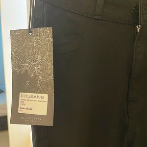 FIT JEANS - 360 Light - black high waisted jeans